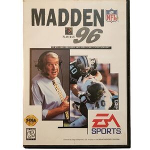 Sega Genesis Madden 96 Game Cartridge
